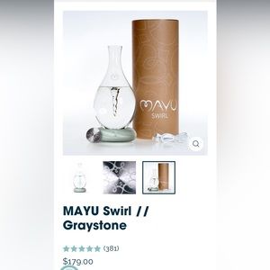 Mayu Swirl Water Pitcher